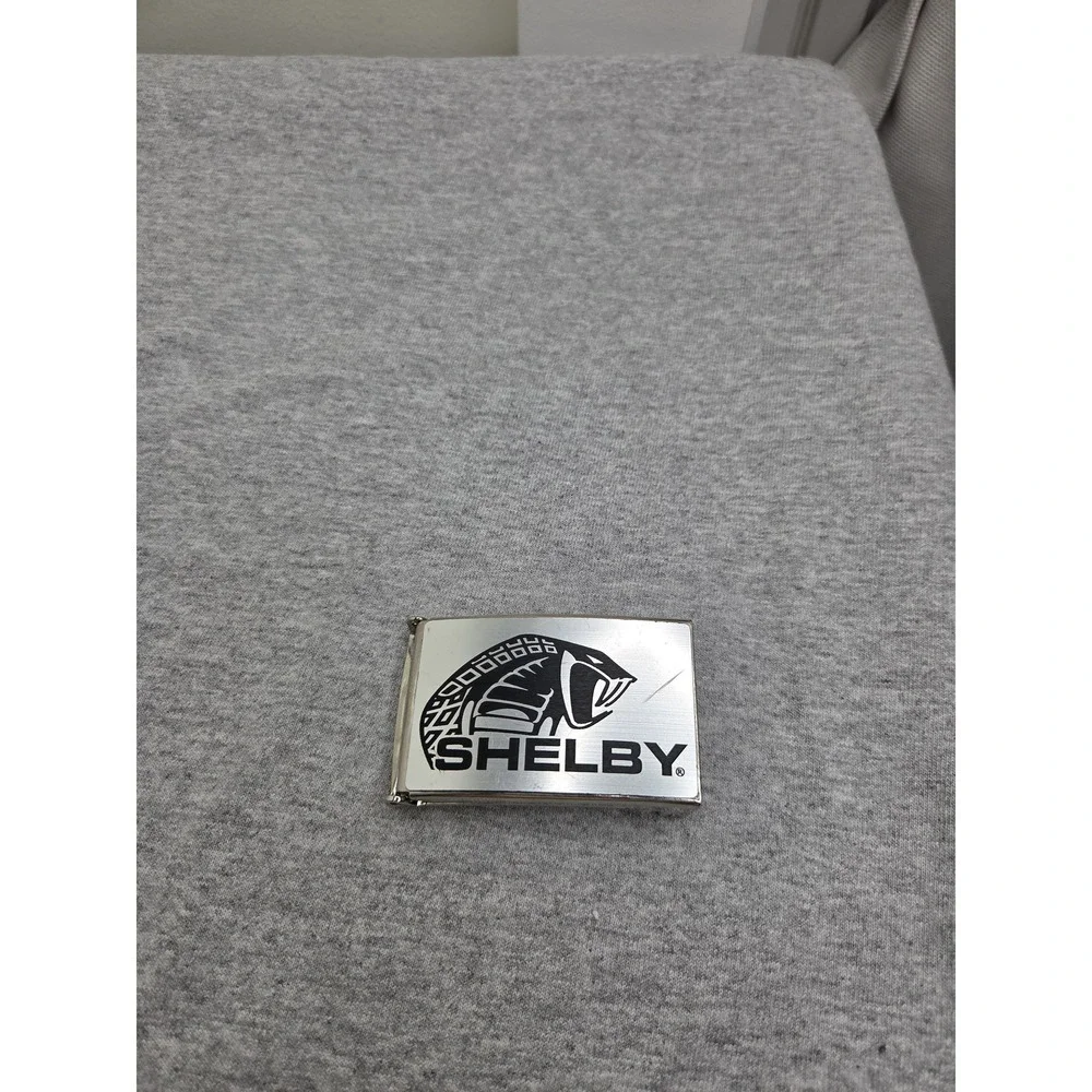Shelby Cobra Ford Bottle Opener Vintage Belt Buckle